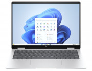HP Envy 14 x360 Glacier Silver + W11H (14-fa0010ci), 14.0- 2K (1920x1200), IPS 400 nits Multitouch (AMD Ryzen 5 8640HS 6xCore 3.5-4.9 GHz, 16GB (on board) LPDDR5 RAM, 512GB PCIe NVMe SSD, AMD Radeon 760M, WiFi-6E/BT5.3, HDMI, DP,USB-C, Backlit KB, 3cell 5
