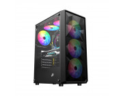 ATOL PC1059MP - Gaming A-RGB#2.3.3: AMD Six-Core Ryzen 5 5600 6C/12T 3.5-4.4GHz/ MB A520M / RAM 16GB DDR4-3200/ M.2 NVMe SSD 256GB + 3.5- HDD 1.0TB/ VGA RTX 3050 6GB GDDR6/ Case 1STPLAYER FD3  ATX, PSU XP600R7, OS Linux