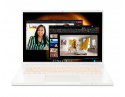 ACER ConceptD 3 Pro The White+Win11P (NX.C6VEU.005) 16.0- IPS WUXGA 400 nits sRGB 100% (Intel Core i7-11800H 8xCore, 2.3-4.6GHz, 16GB (1x16GB on board) DDR4 RAM, 1024GB PCIe NVMe SSD, NVIDIA Quadro T1200 4GB GDDR6, WiFi6-AX/BT5.1, FPS, CR, 3cell, HD cam, 
