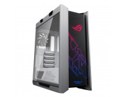 GX601 ASUS ROG STRIX HELIOS WHITE CASE, w/o PSU, mid-tower gaming case with 3x Tempered glass, aluminum frame, Vertical VGA Mount, 420mm Water Cooling and Aura Sync Front RGB LED, Front: 3x140mm, Rear: 1x140mm, 4x 2.5-/2x 3.5-, 1xUSB-C, 4xUSB3.2, 2xAudio,