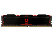 8GB DDR4-3200  GOODRAM  IRDM X, PC25600, CL16, Latency 16-20-20, 1.35V, 1024x8, Aluminium BLACK heatsink