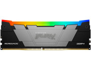 8GB DDR4-3600  Kingston FURY® Renegade DDR4 RGB, PC28800, CL16, 1.35V, 1Rx8, Symmetric Black/Silver Large heat spreader, Dynamic RGB effects featuring Kingston FURY Infrared Sync technology, Intel XMP 2.0 (Extreme Memory Profiles)