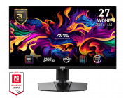 26.5- MSI OLED MAG 271QPX QD-OLED E2 Quantum Dot Black (0.03ms, 1.5mln, up to 1000cd, 2560x1440, 178°/178°, 2 x HDMI2.1, DisplayPort, USB-C (Video, Data, Power (15W)), up to 360Hz Refresh Rate, AMD FreeSync Premium Pro, DisplayHDR True Black 400, Audio Li