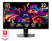 31.5- MSI OLED MAG 321UP QD-OLED Quantum Dot Black (0.03ms, 1.5mln, up to 1000cd, 3440x1440, 178°/178°, 2 x HDMI2.1, DisplayPort, USB-C (Video, Data, Power (15W)), up to 165Hz Refresh Rate, AMD FreeSync Premium Pro, DisplayHDR True Black 400, USB Hub, Aud
