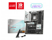 MSI B850 GAMING PLUS WIFI, Socket AM5, 15Phases, AMD B850, Dual 4xDDR5-8200, APU AMD graphics, 1xDP, 4xPCIe5.0 X16, 4xSATA3, RAID, 3xM.2 PCIe 4.0, 1xPCIe X1, ALC897 HDA/SPDIF, 1x5GbE LAN, WiFi7/BT, 2xUSB 3.2 Gen2(2C+1A), 6xUSB3.2(1C+5A), Mystic Light, ATX