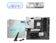 MSI B860M GAMING PLUS WIFI, Socket 1851, 15Phases, Intel® B860 (Ultra 2 Series CPU), CPU graphics, HDMI, DP, Dual 4xDDR5-8800, 4xPCIe X16 5.0, 4xSATA3, RAID, 4xM.2 5.0, ALC897 7.1, 5GbE LAN, WiFi7/BT, 1xTB4(USB-C), 2xUSB3.2Gen2(1C+1A), 7xUSB3.2(1C+6A), RG