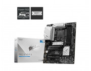 MSI PRO B760-P II, Socket 1700, 13Phases, Intel® B760 (14/13/12th Gen CPU), CPU graphics, HDMI, DP, Dual 4xDDR5-7000, 5xPCIe X16 4.0, 4xSATA3, RAID, 2xM.2 4.0, 1xM.2 4.0, ALC897 7.1 HDA/SPDIF, 2.5GbE LAN, 1xUSB-C 3.2Gen2, 7xUSB3.2(1C+6A), Mistyc Light RGB