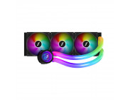 1STPLAYER MT 360 Infinite Space, 360mm Aluminum radiator, Illuminated tubes, Mirror Cooler head, up to 300W, Intel LGA 1851/1700/2011/2066/1200/115x & AMD AM5/AM4, 3x 120mm ARGB Hydro bearing fans: 600 - 1800RPM±10%, 82.61 CFM, 4-pin PWM, ARGB Pump: 2500 
