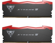 32GB (Kit of 2x16GB) DDR5-7600 VIPER (by Patriot) XTREME 5 DDR5 (Dual Channel Kit) PC5-60800, CL36, 1.45V, Aluminum heat spreader with unique design, XMP 3.0 Overclocking Support, On-Die ECC, Thermal sensor, Matte Black with White Viper logo / Snake head 