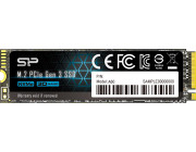 M.2 NVMe SSD 2.0TB Silicon Power A60, Interface: PCIe3.0 x4 / NVMe1.3, M2 Type 2280 form factor, Sequential Reads 2200 MB/s, Sequential Writes 1600 MB/s, MTBF 2mln, HMB, SLC Caсhe, LDPC, ECC, E2E Data Protection, SP Toolbox, 3D NAND TLC