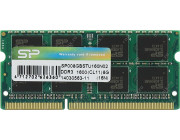 8GB DDR3-1600 SODIMM  Silicon Power, PC12800, CL11, 512Mx8 8Chips, Dual Rank, 1.5V