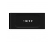 M.2 NVMe External SSD 2.0TB  Kingston XS1000, Black, USB 3.2 Gen 2, Sequential Read/Write: up to 1050 MB/s, Light, portable and compact, USB-C to USB-A cable included