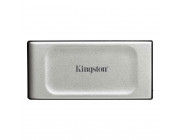 M.2 NVMe External SSD 2.0TB  Kingston XS2000, Silver, USB 3.2 Gen 2x2, IP55, Sequential Read/Write: up to 2000 MB/s, Rubber Sleeve Case, USB-C to USB-C cable included, Light, portable and compact