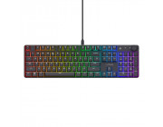Trust Gaming GXT 866 TORIX Premium mechanical gaming keyboard, linear Huano mechanical Full RGB White switches, full RGB illumination, 104 keys, 50 million key presses, US, 1.8 m, USB, Black