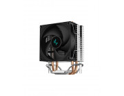 DEEPCOOL Cooler -AG200-, Gammaxx Series, Intel Socket LGA1851/1700/1200/115x & AMD AM5/AM4, up to 100W, 1x PWM Fan: 92x92x25mm, 500~3050 RPM±10%, <30.5 dB(A), 36.75 CFM, 4-pin PWM, Hydro Bearing, 2x 6mm Copper Heatpipes direct contact