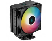 DEEPCOOL Cooler -AG400 DIGITAL BK ARGB-, Gammaxx Series, Intel Socket LGA1851/1700/1200/115x & AMD AM5/AM4, up to 220W, 1x ARGB fan:120x120x25mm, 500~2100 RPM±10%, <31.6 dB(A), 75.89 CFM, 4-pin PWM, Hydro Bearing, 4x 6mm Heatpipes direct contact, with a s