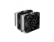 DEEPCOOL Cooler -AG620-, Gammaxx Series, Intel Socket LGA2066/2011/1851/1700/1200/115x & AMD AM5/AM4, up to 260W, Dual-Tower, 2x PWM fans: 120x120x25mm, 300~1850 RPM±10%, <29.4 dB(A), 67.88 CFM, 4-pin PWM, Hydro Bearing, 6x 6mm Copper Direct contact heatp