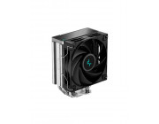 DEEPCOOL Cooler -AK400-, Intel Socket LGA1851/1700/1200/115x & AMD AM5/AM4, up to 220W, 1x 120mm FDB fan:120x120x25mm, 500~1850 RPM±10%, <29 dB(A), 66.47 CFM, 4-pin PWM, Fluid Dynamic Bearing, 4x 6mm Cooper Heatpipes direct contact, Black