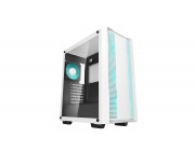 DEEPCOOL -CC560 WHITE V2- ATX Case, with Full-sized Tempered Glass Window & Mesh Front Panel, without PSU, Tool-less, Pre-installed: Front 3x120mm LED fans, Rear 1x120mm LED fan, Top panel Magnetic dust filter, 20mm Cable Management, 2x2.5- SSDs and 2x3.5