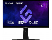 26.5- VIEWSONIC OLED XG272-2K-OLED Gaming Black/White (0.01ms, 1.5mln:1, 450cd, 2560x1440, 178°/178°, HDMI2.0 x 2, DisplayPort, 240Hz Refresh Rate, Console Mode 120Hz, NVIDIA G-Sync / AMD FreeSync Premium, Speakers 2 x 3W,  Audio Line-out, Height adjustme
