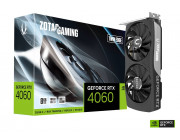 ZOTAC GeForce RTX™ 4060 Twin Edge  8GB GDDR6, 128bit, 2460/17000Mhz, Ada Lovelace/DLSS3/Full Ray Tracing, PCIeX16 4.0, 1xHDMI, 3xDP, Compact 2.0 Slot Footprint, Dual Fan / FREEZE Fan Stop, Metal Backplate, 1x 8-pin PCIe, Medium Pack