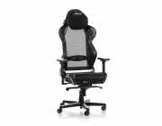 Gaming/Office Chair DXRacer AIR-R1S-NN-BX2, Black, Gaslift class 4, Premium Breathable Mesh, max weight up to 150kg / height 180-200cm, Tilt lock, Recline 90°-135°, 4D Armrests, Headrest and lumbar cushions, Aluminium wheelbase, 7.5 cm PU Caster, W-25.7 k
