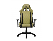 Gaming/Office Chair AROZZI Avanti SoftFabric, Moss Green, max weight up to 120kg, 3D Armrests, Rocking function that tilts the seat and backrest up to 12°, Head and Lumber cushions, Metal Frame, Nylon wheelbase , Gas Lift 4 class