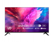 43- LED TV UD 43U6210, Black (3840x2160 UHD, SMART TV (ANDROID 11 OS), 3 x HDMI2.0, 2 x USB, Wi-Fi (2.4GHz+5GHz), Bluetooth, DVB-T/T2/C/S2, Speakers 2 x 7W Dolby Audio, VESA 200x200, 9.8 Kg)