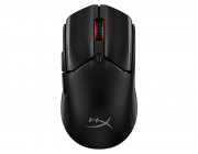 HYPERX Pulsefire Haste 2 Mini Wireless Gaming Mouse, Black, Ultra-lightweight design, 400–26000 DPI, 4 DPI presets, Dual wireless connectivity modes: BT + 2.4GHz, HyperX 26K Sensor, Included grip tape for secure, Per-LED RGB lighting, Up to 100 hours of b