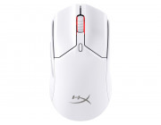 HYPERX Pulsefire Haste 2 Mini Wireless Gaming Mouse, White, Ultra-lightweight design, 400–26000 DPI, 4 DPI presets, Dual wireless connectivity modes: BT + 2.4GHz, HyperX 26K Sensor, Included grip tape for secure, Per-LED RGB lighting, Up to 100 hours of b