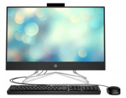 All-in-One PC - 27- HP AiO 27-cr0016ci 27- FHD IPS Non-Touch, AMD Ryzen 5 7520U, 8GB LPDDR5 5500 (onboard), 512Gb M.2 PCIe NVMe SSD, AMD Integrated Graphics, CR, HD Cam, WiFi6 2x2 + BT5.2, HDMI, LAN, Wireless Keyboard and Mouse 510S, FreeDos, Jet Black.