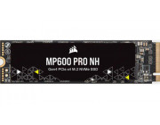 M.2 NVMe SSD 1.0TB Corsair MP600 PRO NH, Interface: PCIe4.0 x4 / NVMe1.4, M2 Type 2280 form factor, Sequential Reads 7000 MB/s / Writes 5700 MB/s, Random Read / Write IOPS - 870K / 1200K, Phison PS5018-E18, 1GB DDR4 DRAM, AES 256-bit Encryption, SSD Smart