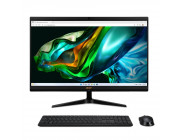 All-in-One PC - 23.8- ACER Aspire C24-1800 FHD IPS, Intel® Core® i5-12450H, 16GB (2x8Gb) DDR4 RAM, 1TB M.2 PCIe SSD, Intel® Iris Xe Graphics, HDMI Out, USB Type-C, HD cam, WiFi6 AX201+BT 5.0, LAN, 65W PSU, USB KB/MS, Endless OS, Black.