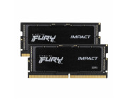 32GB (Kit of 2*16GB) DDR5-4800 SODIMM Kingston FURY® Impact DDR5, PC38400, CL38, 1Rx8, 1.1V, Intel XMP 3.0 (Extreme Memory Profiles)