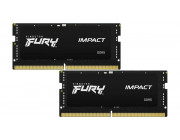 32GB (Kit of 2*16GB) DDR5-5600 SODIMM Kingston FURY® Impact DDR5, PC44800, CL40, 1Rx8, 1.1V, Intel XMP 3.0 (Extreme Memory Profiles)