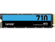 M.2 NVMe SSD 500GB Lexar NM710, Interface: PCIe4.0 x4 / NVMe1.4, M2 Type 2280 form factor, Sequential Reads/Writes 5000 MB/s/ 2600 MB/s, Random Read/Write 500K IOPS/ 600K IOPS, MAP1602A-F1C, LDPC, HMB 3.0 and SLC Cache technology, TBW: 300TBW, MTBF: 1.5ml