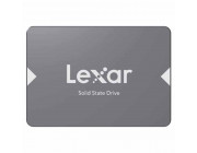 2.5- SSD 1.0TB  Lexar NS100, SATAIII, Sequential Reads: 550 MB/s, Sequential Writes: 520 MB/s, 7mm, TBW: 512TB, Controller Marvell 88NV1120, Micron's 64-layer 3D NAND TLC