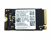 M.2 NVMe SSD 256GB  Samsung  PM991, Interface: PCIe3.0 x4 / NVMe1.3, M2 Type 2242 form factor, Sequential Read: 2050 MB/s, Sequential Write: 1000 MB/s, Max Random 4k: Read / Write: 64K IOPS/220K IOPS, Samsung Phoenix controller, V-NAND TLC, Bulk