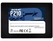 2.5- SSD 128GB Patriot P210, SATAIII, Sequential Read: 450MB/s, Sequential Write: 350MB/s, 4K Random Read: 30K IOPS, 4K Random Write: 30K IOPS, SMART, TRIM, 7mm, TBW: 60TB, SMI 2259XT Controller, 3D NAND TLC