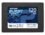 2.5- SSD 120GB Patriot  Burst Elite, SATAIII, Sequential Read: 450MB/s, Sequential Write: 320MB/s, 4K Random Read: 40K IOPS, 4K Random Write: 40K IOPS, SMART ZIP, TRIM, 7mm, TBW: up to 50TB, Phison S11 Controller, 3D NAND TLC