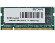 2GB DDR2-800 SODIMM  PATRIOT Signature Line, PC6400, CL6, 2 Rank, Double-Sided module, 1.8V