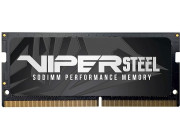 16GB DDR4-2666 SODIMM  VIPER (by Patriot) STEEL Performance, PC21300, CL18, 1.2V, Intel XMP 2.0 Support, Black