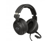 Trust Gaming GXT 433 Pylo Multiplatform Headset, High quality microphone,50 mm driver units for a deep and rich bass and clean highs,Adjustable headband with attractive brushed-metal details and a fold away microphone, Black
