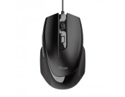 Trust Voca Comfort Mouse, 800-2400 dpi, 3 button, USB, 1.6m