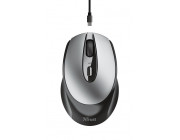 Trust Zaya Wireless Rechargeable Optical Mouse, 2.4GHz, Nano receiver, 800/1600 dpi, 4 button, USB, Black