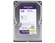 3.5- HDD 2.0TB  Western Digital WD23PURZ Caviar® Purple™, CMR Drive, IntelliPower, 64MB, SATAIII
