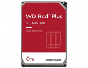 3.5'' HDD 6.0TB  Western Digital WD60EFZX Caviar® Red™ Plus NAS, CMR Drive, 5640rpm, 128MB, SATAIII