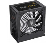 PSU DEEPCOOL -DQ750ST-, 750W, ATX12V V2.4, 80 PLUS® Gold, Active PFC, 120mm FDB Bearing fan with PWM / Silent fan with temperature control fuction, Double Layer EMI Filter, +12V (62A), 20+4 Pin, 1xCPU(4+4Pin), 5x SATA, 4xPCI-E(6+2pin), 3x Peripheral, OVP 