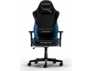 Gaming/Office Chair DXRacer GLADIATOR-L-N23-LTC-NB-X1, Black/Blue, Gaslift class 4, Premium PVC leather, max weight up to 150kg / height 180-200cm, Full tilt, Recline 90°-135°, 3D Armrests, Headrest and lumbar cushions, 6 cm PU Caster, W-22,15 kg