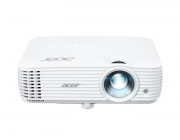 FHD Projector  ACER H6543BDK (MR.JVT11.001) DLP 3D, 1920 x 1080, 10000:1, 4800 Lm, 10000hrs (Eco), VGA, HDMIx2, USB, Speaker 3W, Audio Line-out, White, 2.60 Kg  